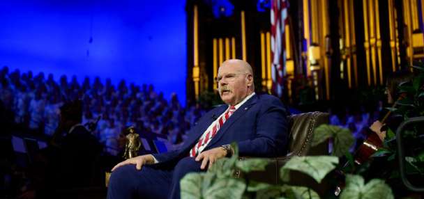 NFL legendary coach Andy Reid joins Tabernacle Choir's tribute to America's 250th anniversary