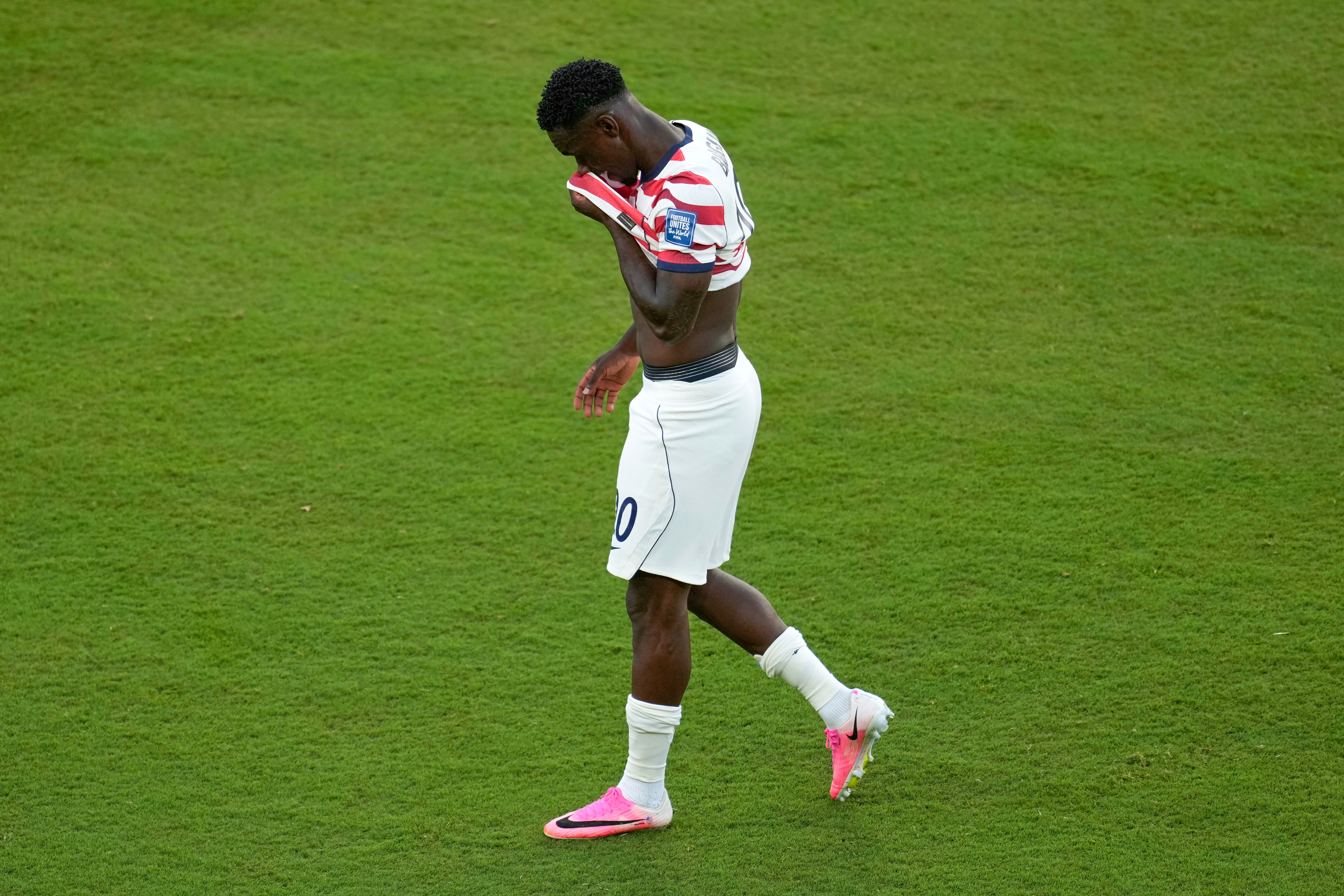 UEFA says decision by FIFA to let U.S. forward play at World Cup is 'incomprehensible'