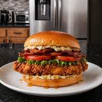 The Ultimate Hot Honey Crispy Chicken BLT