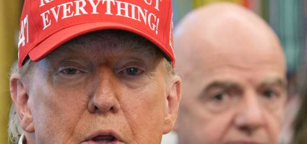 Red card furor puts Trump and Infantino's relationship under the spotlight again