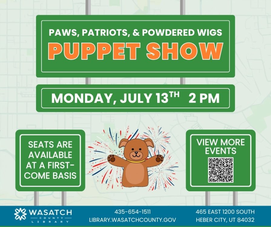 Paws, Patriots, and Powdered Wigs: Tales From the American Revolution Puppet Show