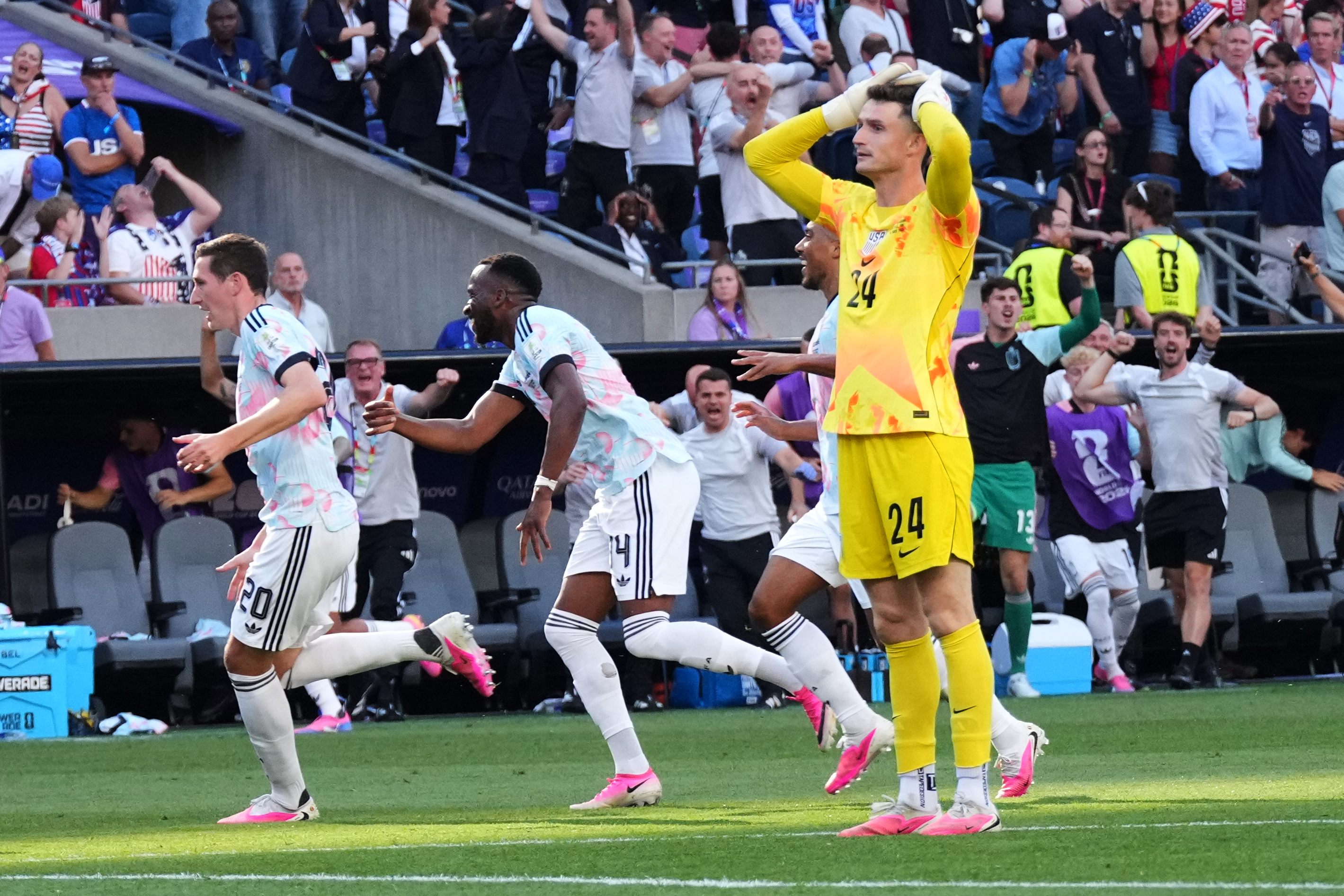Belgium beats US 4-1 to reach World Cup quarterfinals, taking advantage of defensive lapses