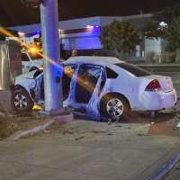 Crash cuts power, injures 4 people in Salt Lake City