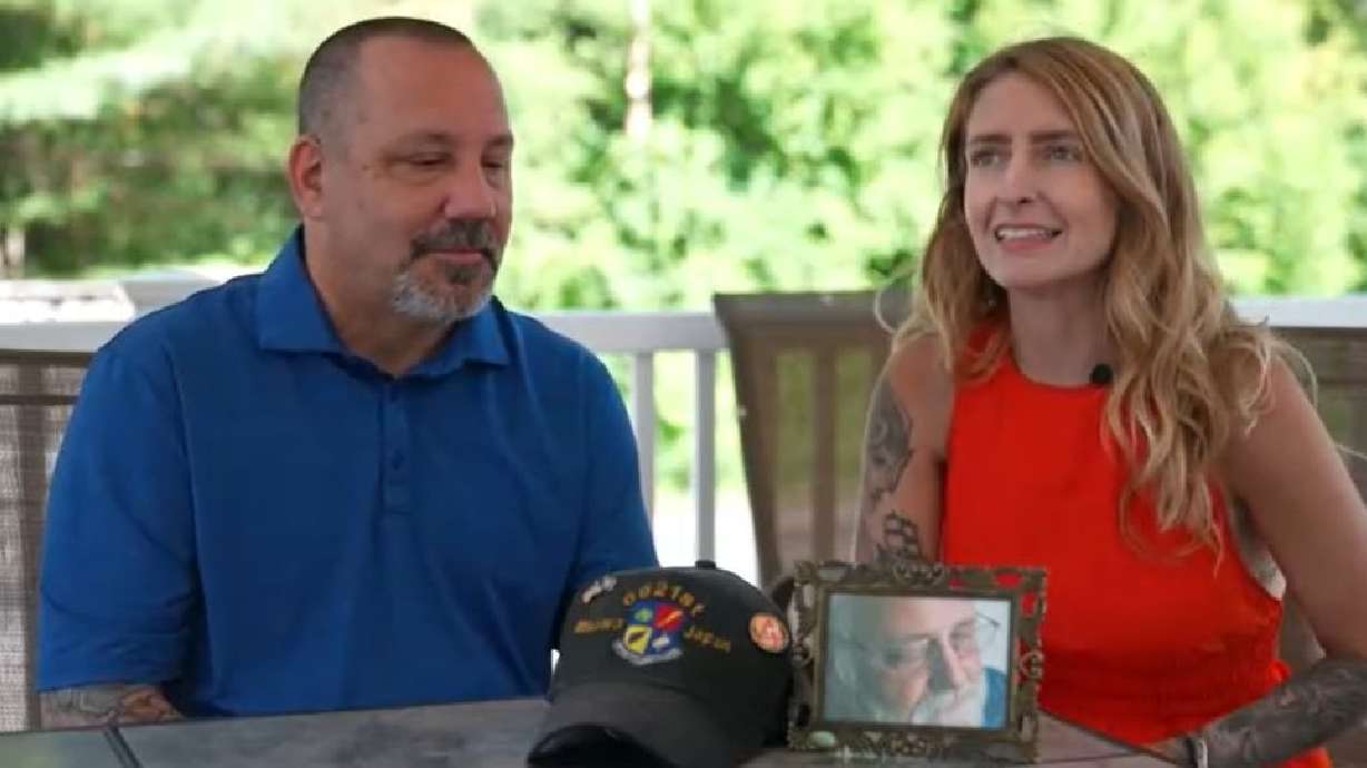 The emergency department at Portsmouth Regional Hospital wasn't the wedding venue that Heather Lindberg and John Spagnola had envisioned, but her father, Dana, was worried he would miss her wedding.