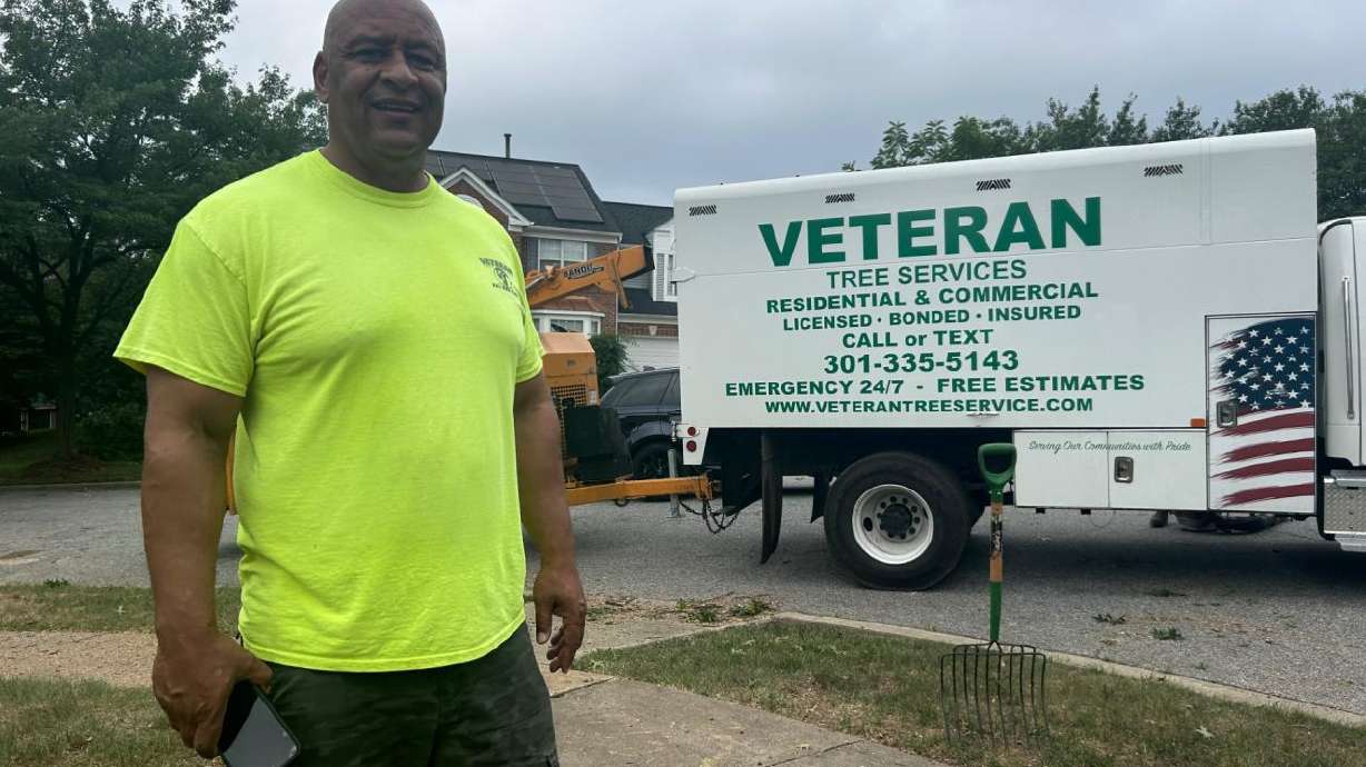 Freddie Couch, a retired Army first sergeant and owner of Veteran Tree Services, said his phone started ringing as storm damage left trees and branches down across the area. For Couch, the response felt familiar.