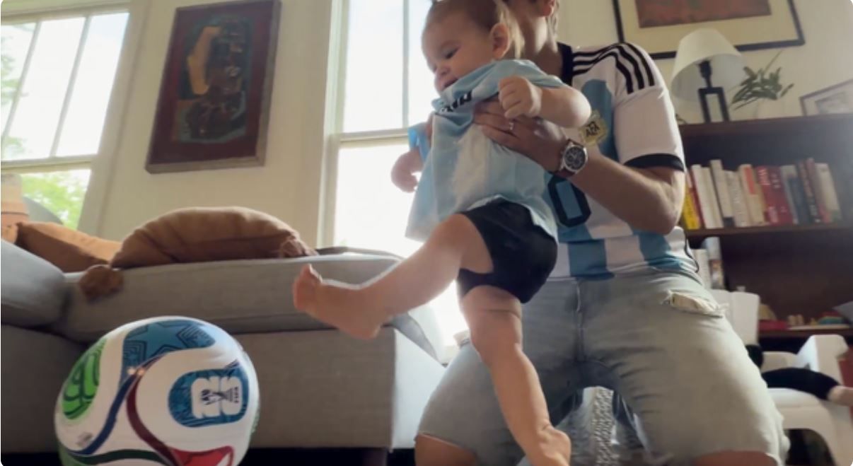 Three generations of women keep family tradition and a poem for Lionel Messi alive