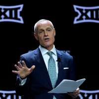 Big 12 commissioner sidesteps Sorsby talk, pushes for global reach and 'Monster moments'