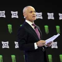 Big 12 commissioner sidesteps Sorsby talk, pushes for global reach and 'Monster moments'