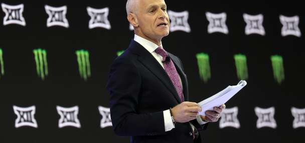 Big 12 commissioner sidesteps Sorsby talk, pushes for global reach and 'Monster moments'
