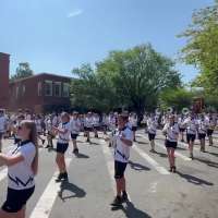Farmington High School Marching Band finds new stage after Washington parade cancellation