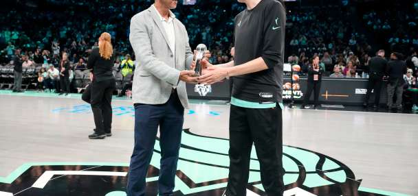 AP honors Breanna Stewart as one of the top women's college players during the Top 25 poll era