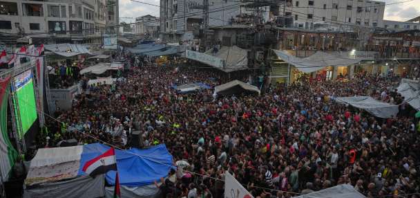 Israeli strike kills World Cup screening organizer in Gaza just before kickoff