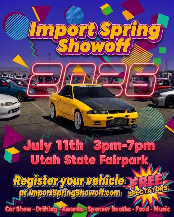 Import Spring Showoff: Utah's Largest Import Car Festival