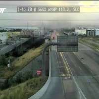 Grass fires spark along I-80 in Salt Lake County
