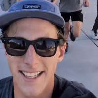 21-year-old BYU student running a marathon around each campus building