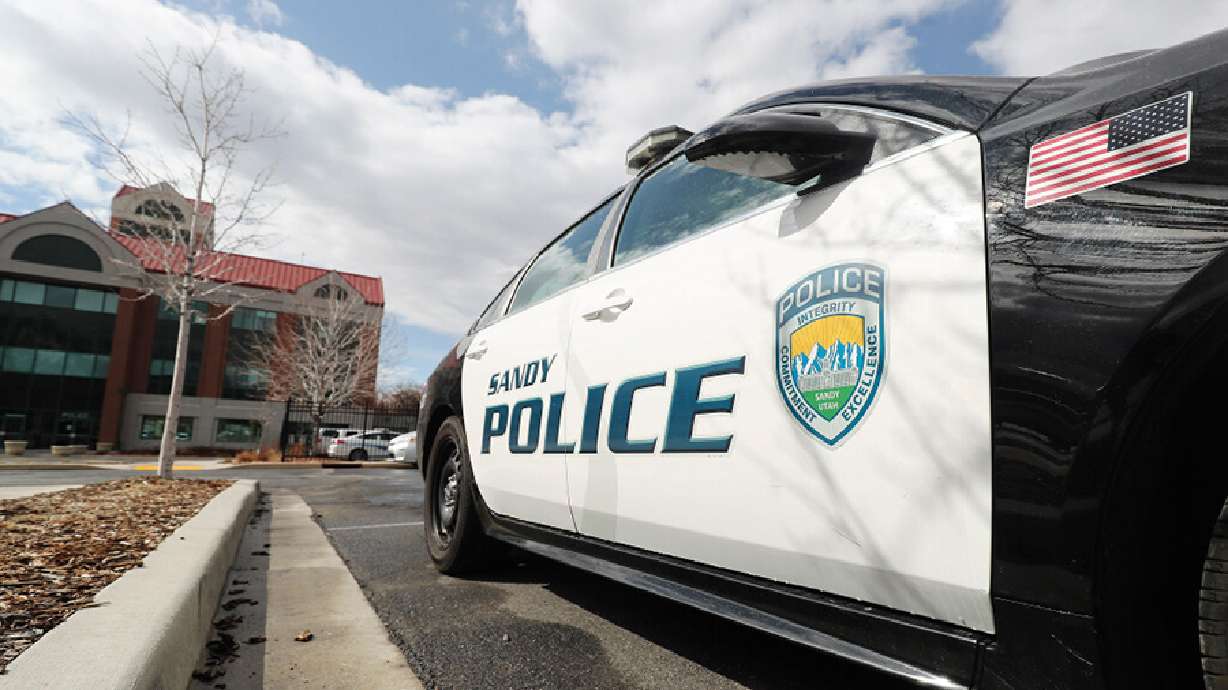 Police said a bicyclist has died a day after he was hit by a vehicle in Sandy on Wednesday evening.