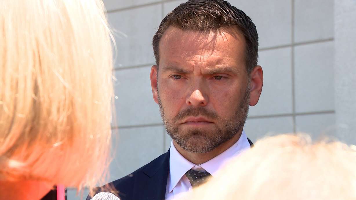 Jack Posobiec talks about the weeklong preliminary hearing for Tyler Robinson on Friday.
