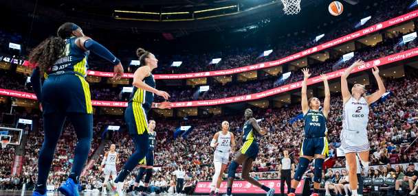 WNBA regular-season record crowd of 20,996 watches Wings beat Tempo in Montreal