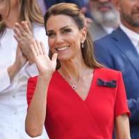 Princess Kate watches Wimbledon women's final in Royal Box with Jodie Foster and Olympian Eileen Gu