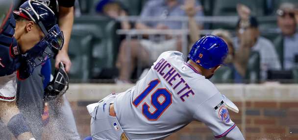 Bo Bichette held out of Mets' lineup for second straight game with leg soreness