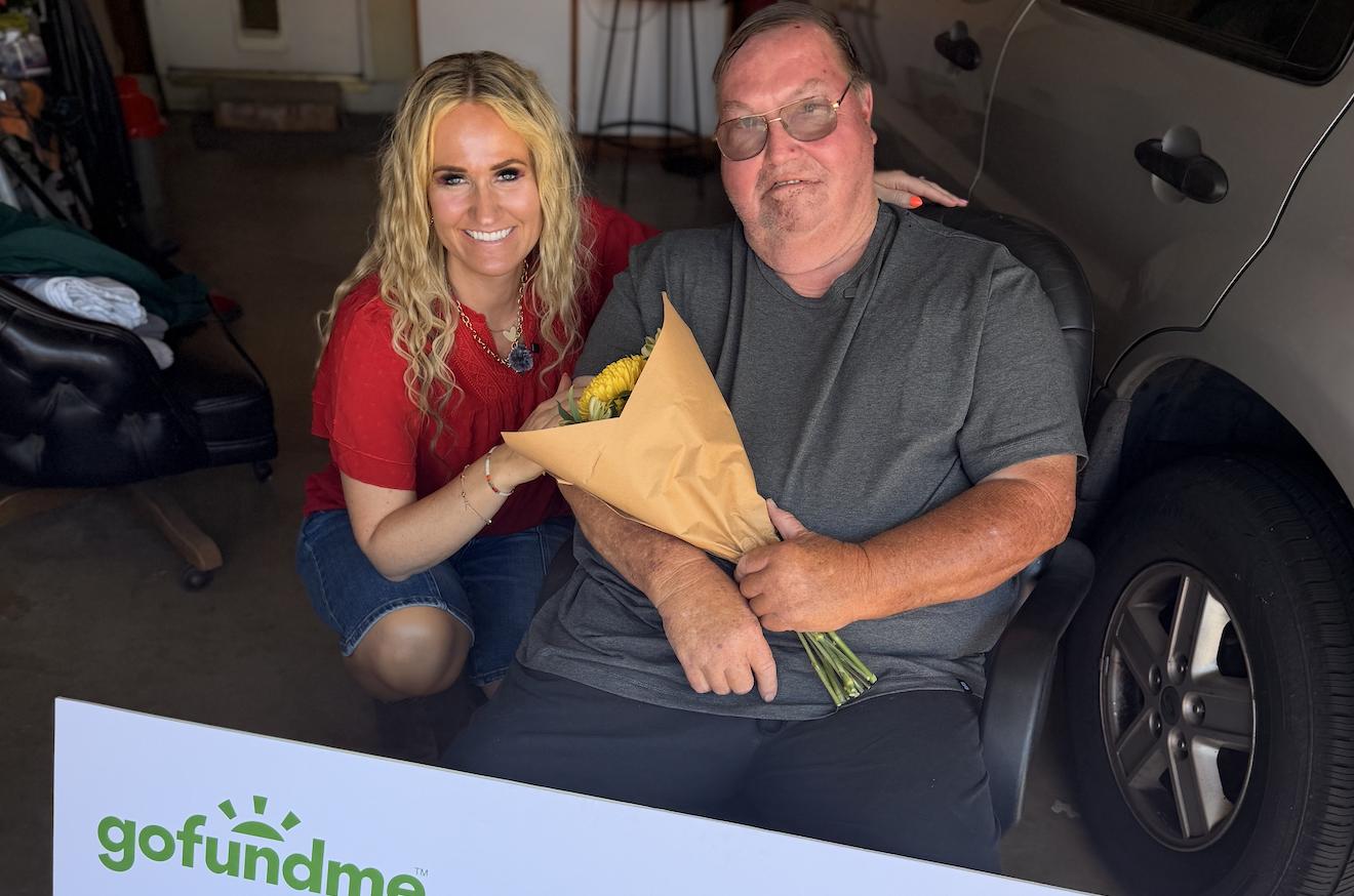 Utah woman's viral video helps raise more than $174K for Navy veteran she spotted at airport