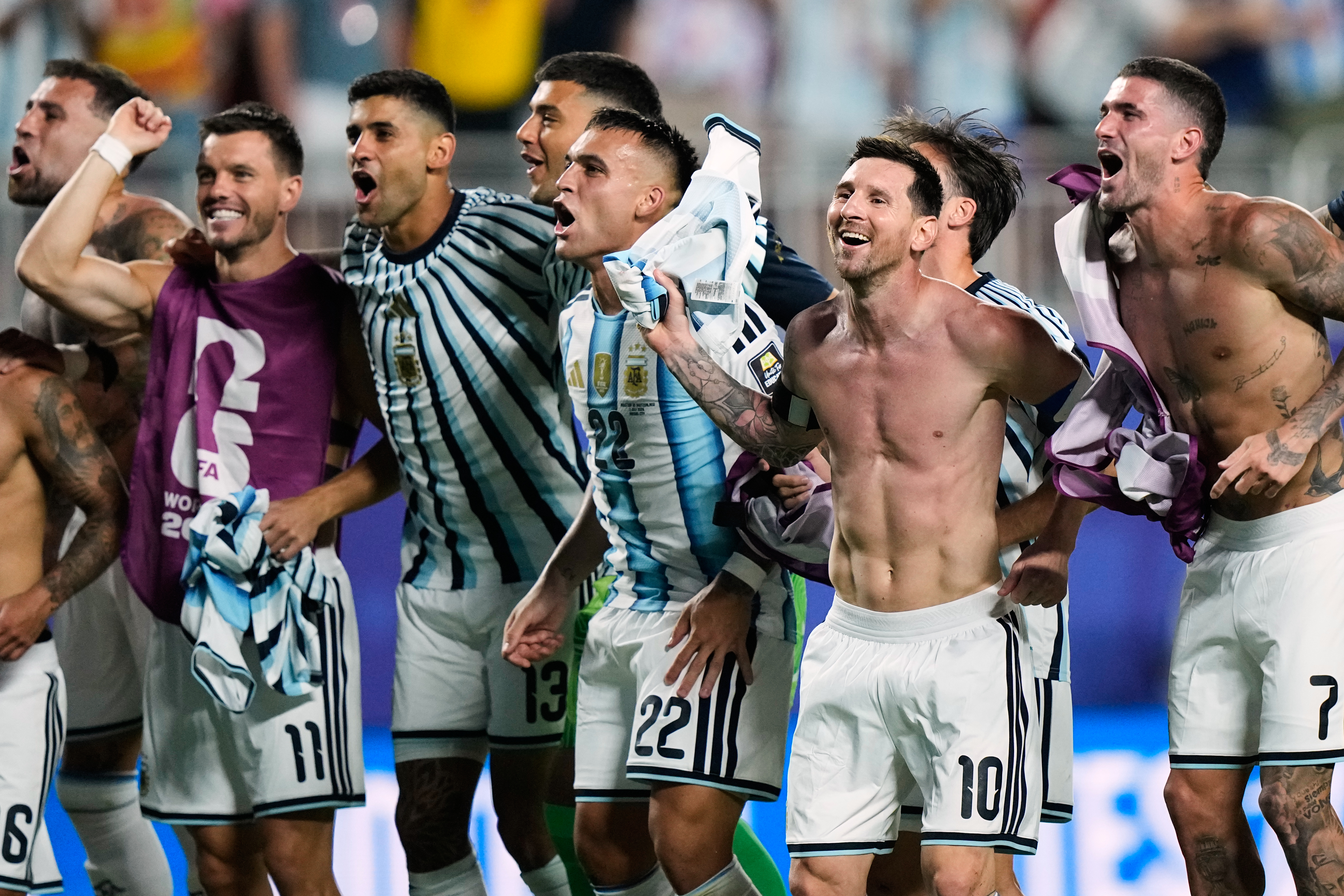 Lionel Messi's World Cup scoring streak ends, but his assist sparks Argentina's win over Switzerland