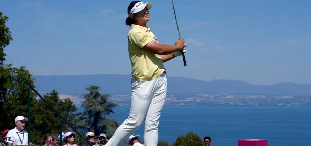 Haeran Ryu beats Brooke Henderson in playoff to win Evian Championship for 2nd straight major title