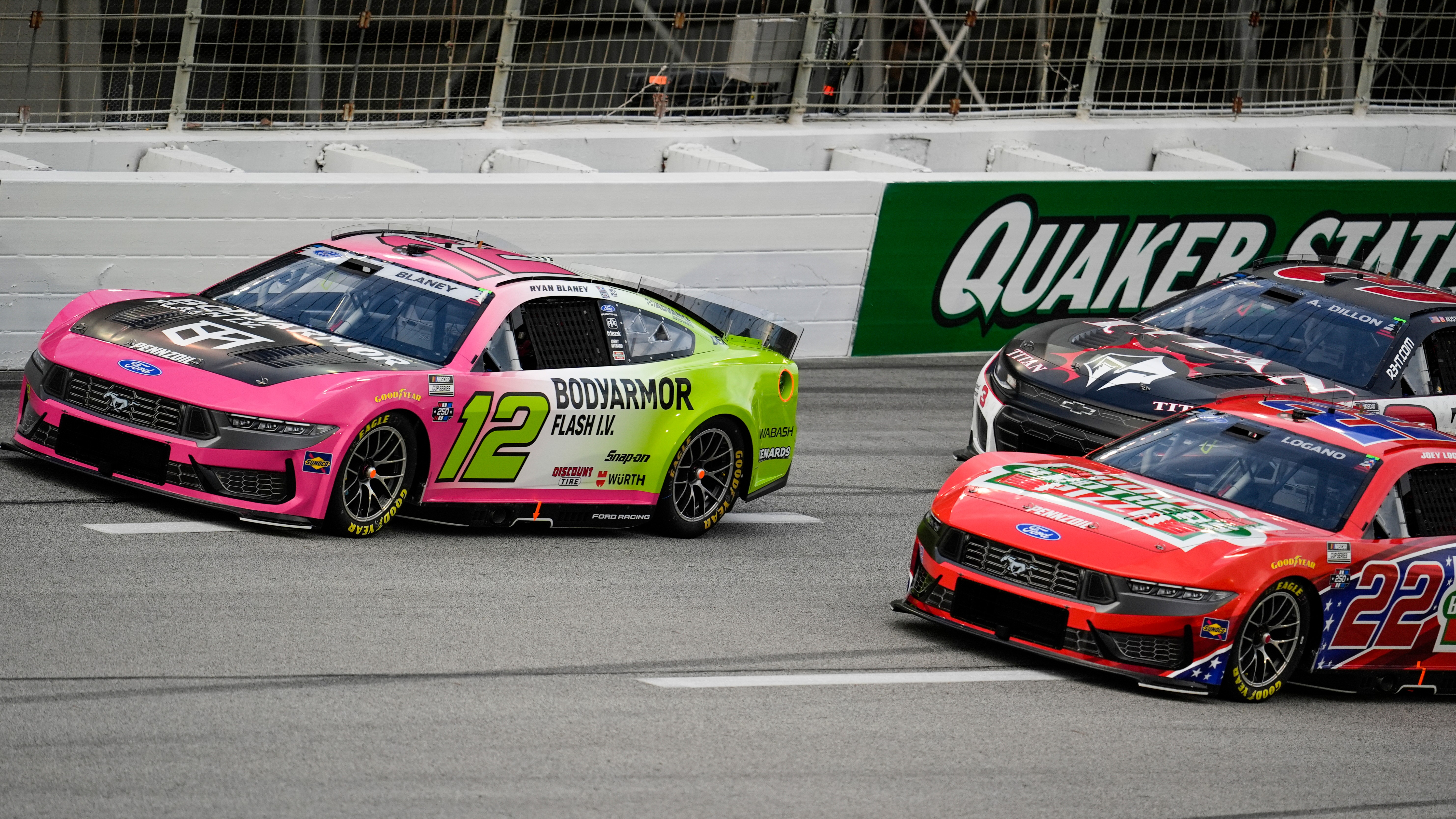 NASCAR Cup Series race in Atlanta resumes following weather delay longer than 3 hours