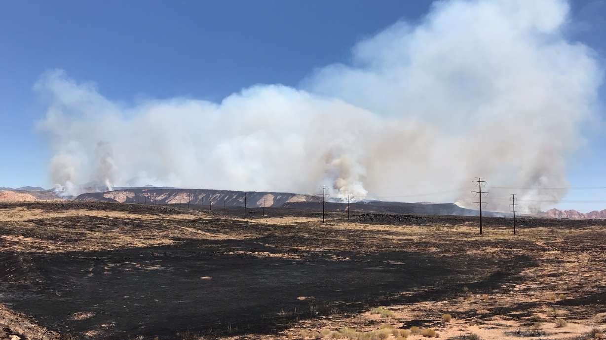 Human-caused fire prompts power outages in Washington County overnight