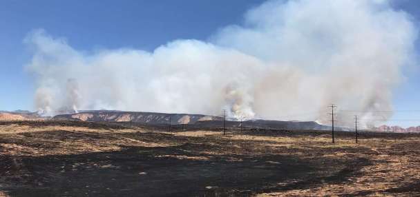 Human-caused fire prompts power outages in Washington County overnight