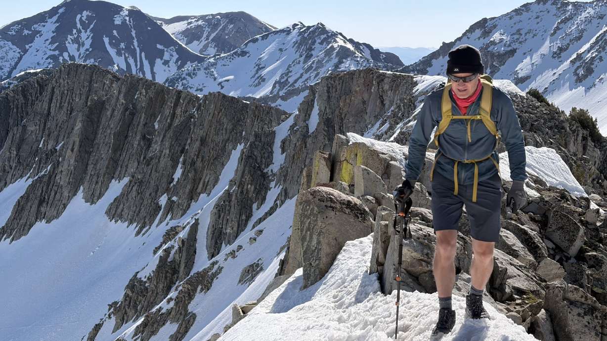 Peter Van Horn, 61, climbs Pfeifferhorn weekly, finding solace after personal tragedies, including near-death experience, sibling loss and a years-long struggle with drug abuse.