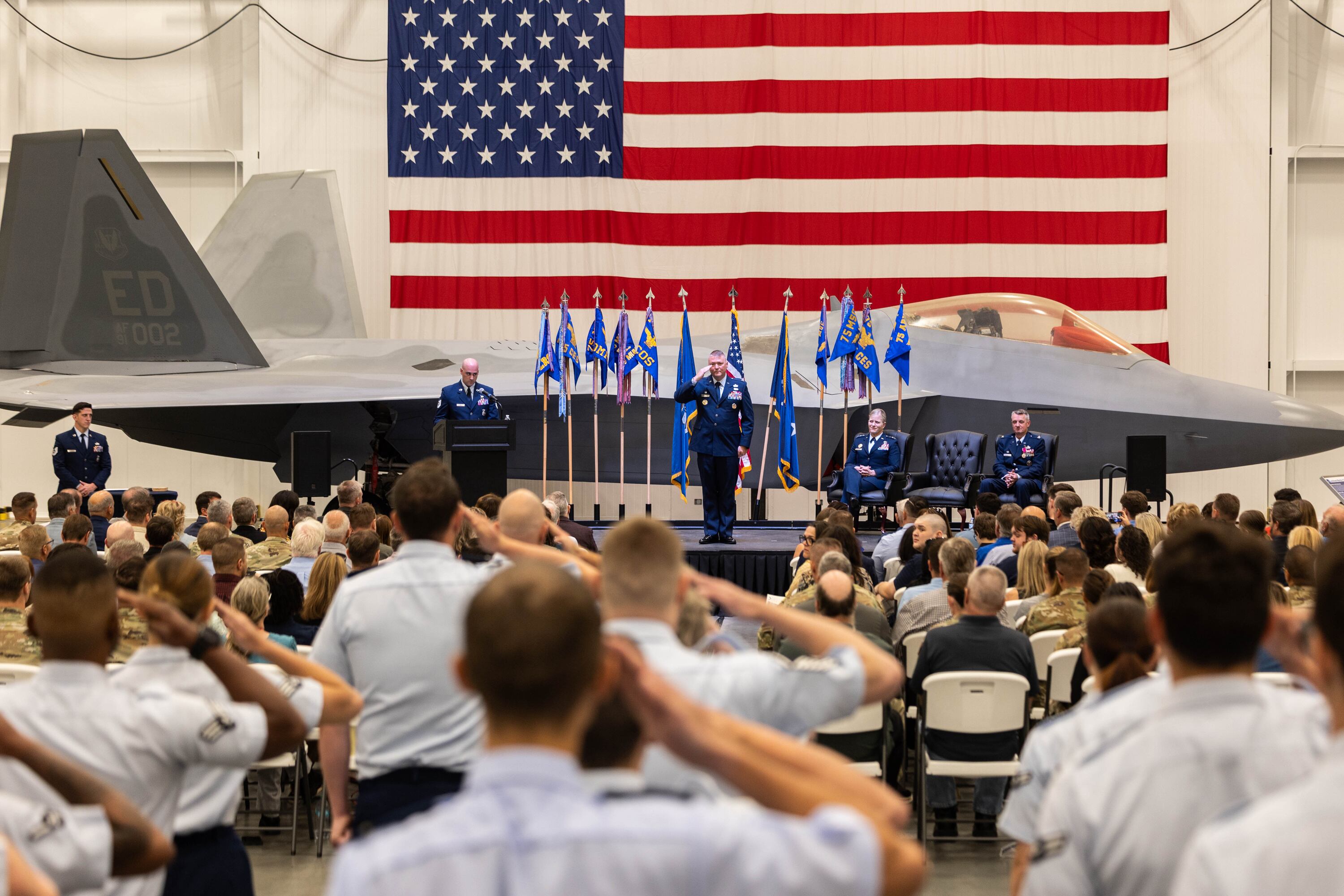 Utah's Hill Air Force Base welcomes its new commander