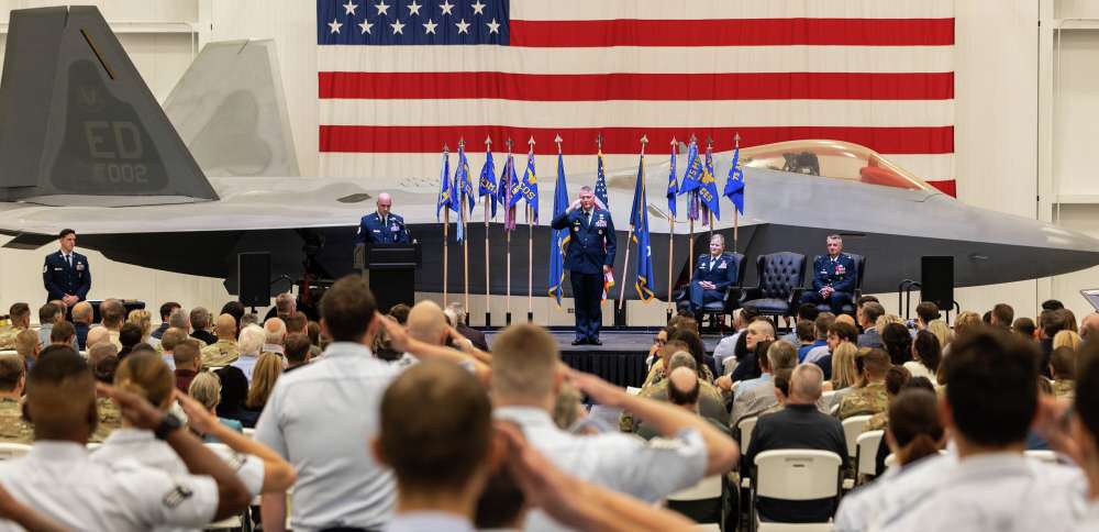 Utah's Hill Air Force Base welcomes its new commander