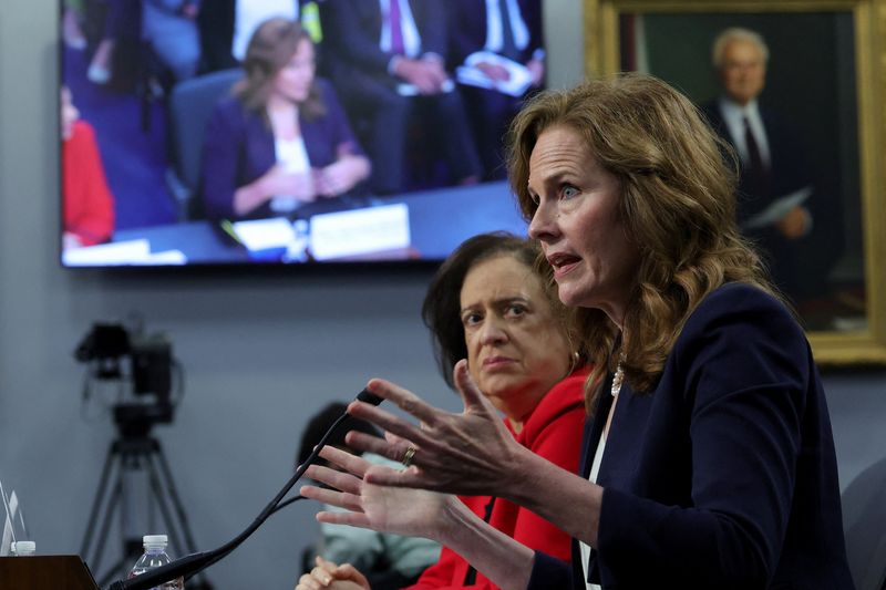 Justices make rare Capitol Hill appearance to warn of threats against them