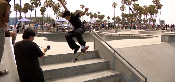 At Venice Beach skatepark, LA28's Olympic legacy begins long before the Games