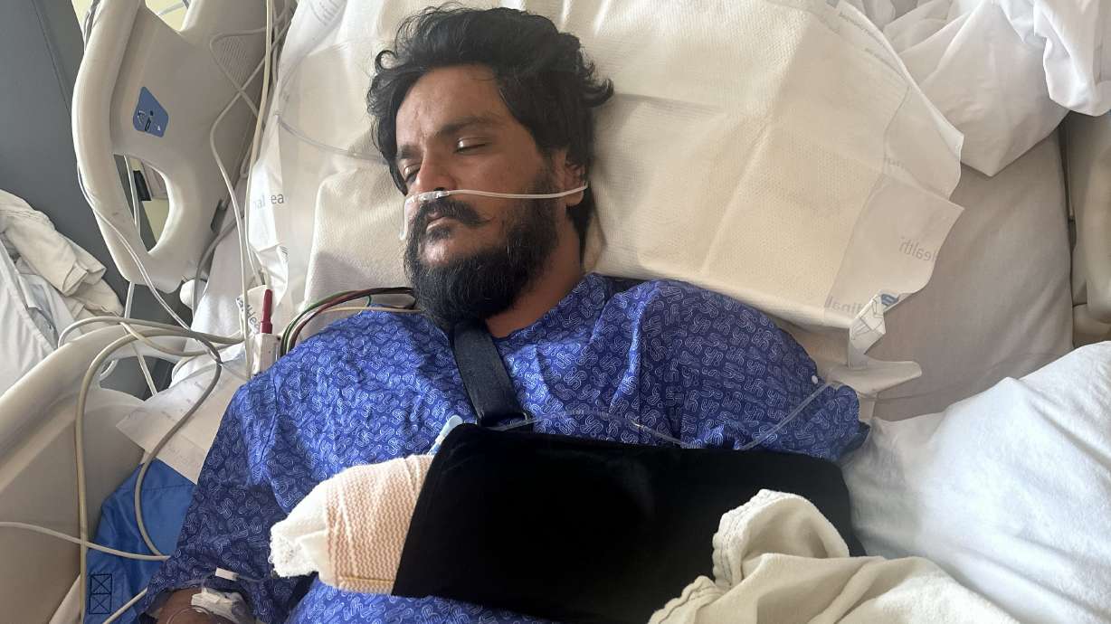 Syed Sohail was hospitalized after he sustained critical injuries in a stabbing in West Valley City on Monday. A man accused of randomly attacking a man at Valley Fair Mall because he is Muslim has been charged with attempted aggravated murder.