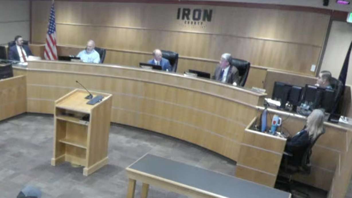 The Iron County Planning Commission moves to postpone its July 13 meeting due to technical error that set the meeting "before Constantine was emperor" in the year 226.
