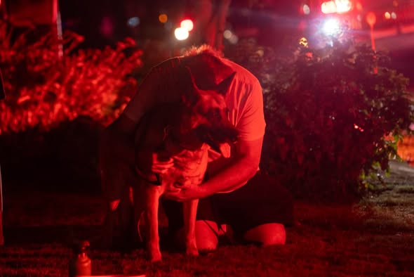Dog rescued after fire burns garage, part of house in Holladay