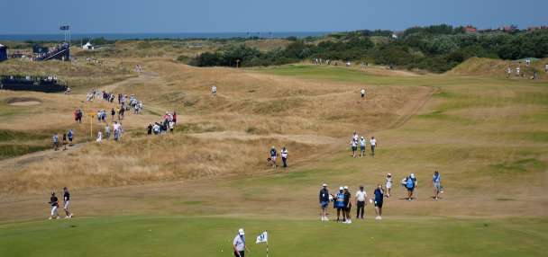 Distance debate at this British Open is how far the golf ball goes on the ground