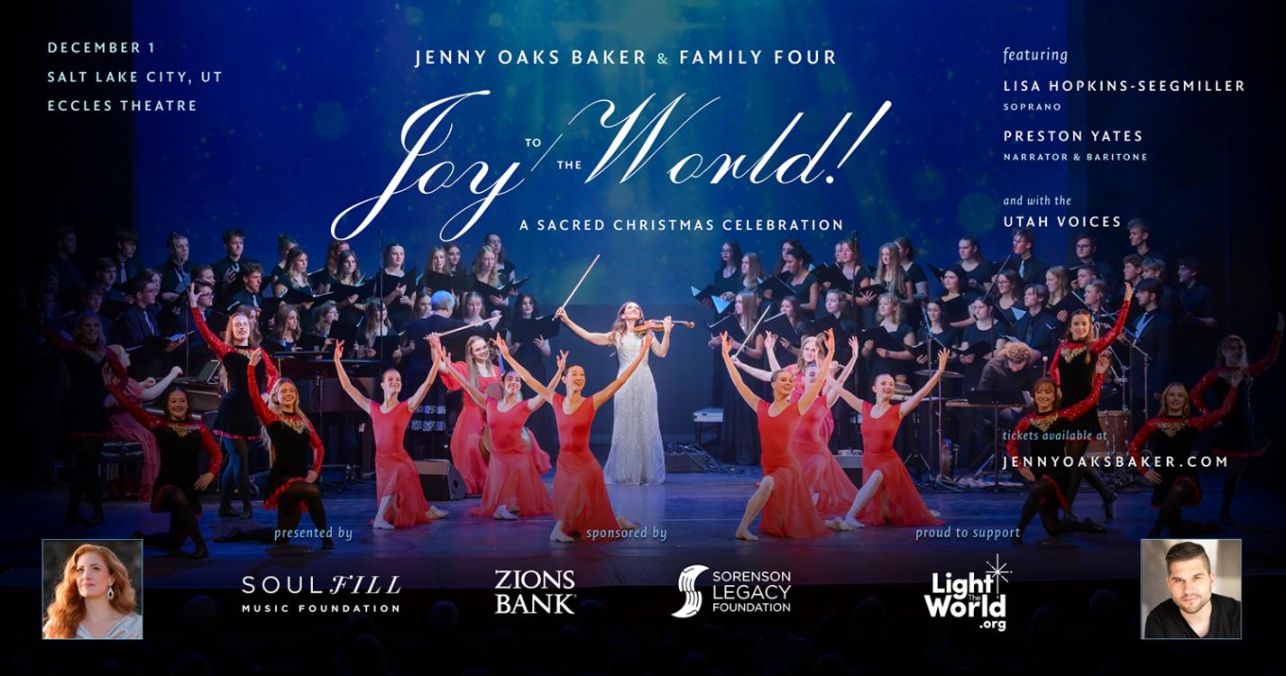Jenny Oaks Baker with Family & Friends: Joy to the World