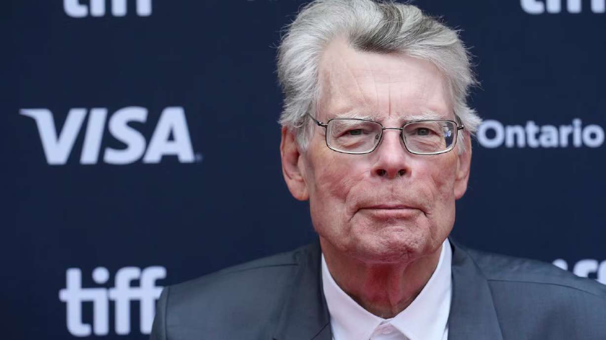 Stephen King attends a premiere on Sept. 6, 2024, at Princess of Wales Theatre in Toronto. After finding out several of his books are on a list to be removed from Utah school libraries, popular author Stephen King took to social media.