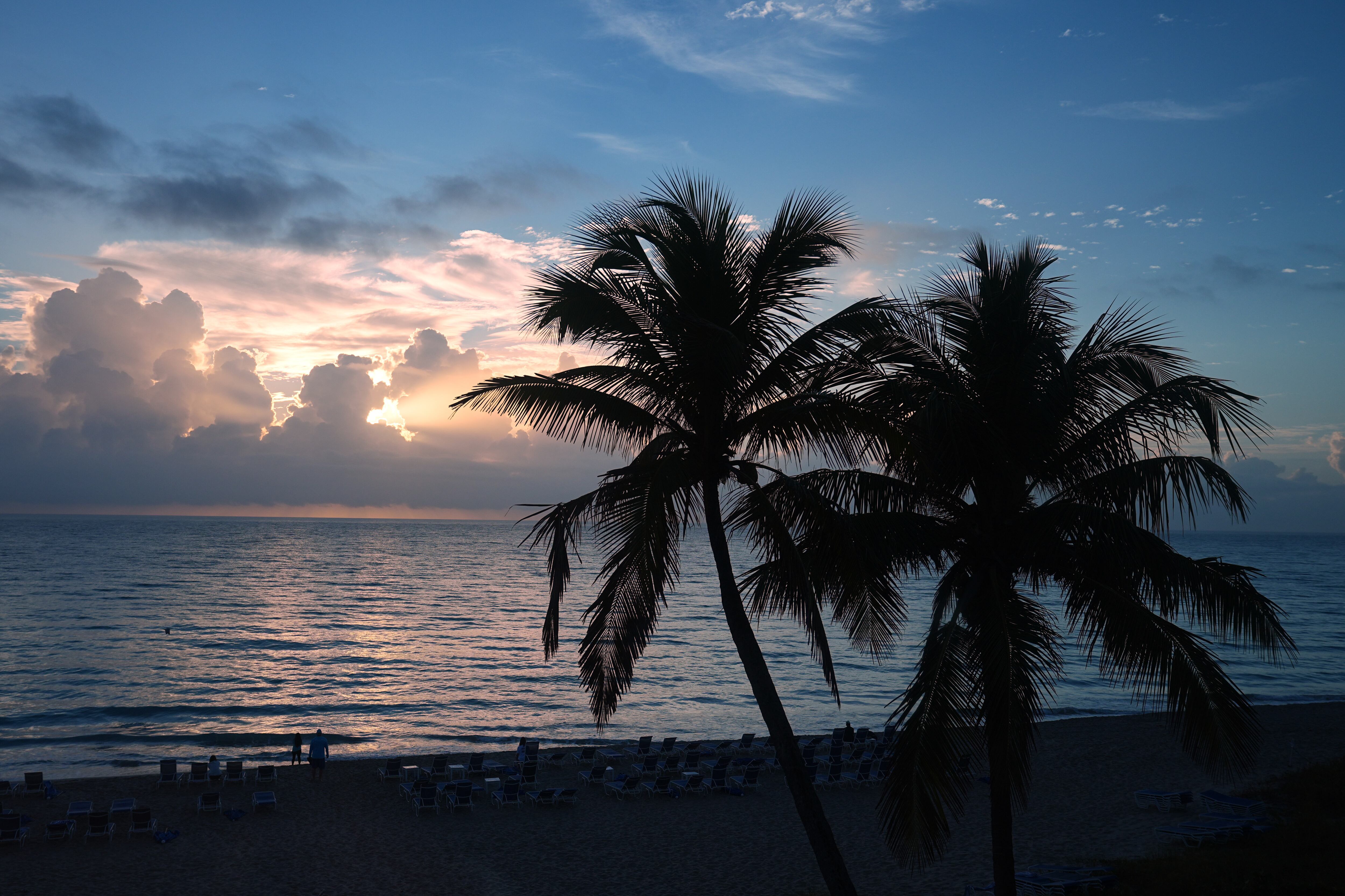 The sun rises over Palm Beach, Fla., Feb. 28.
