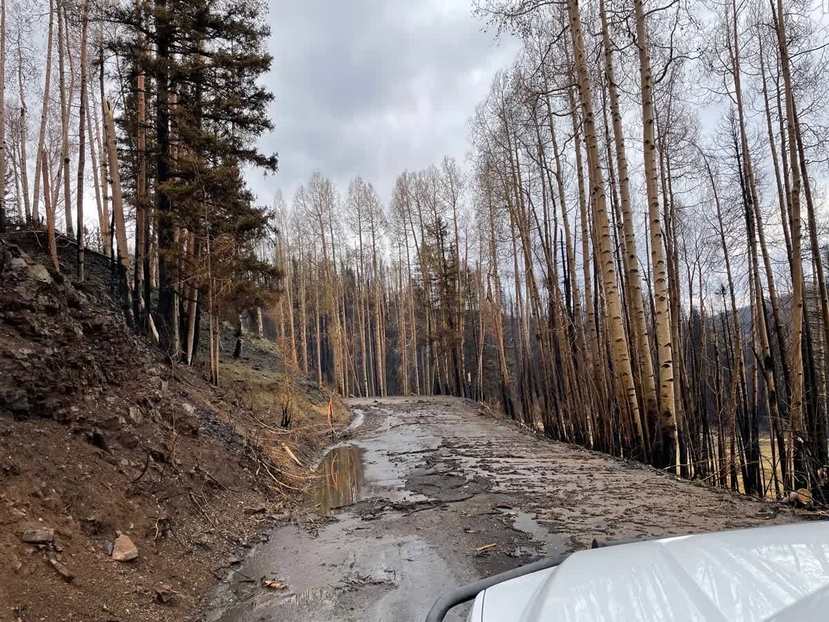 Weather service issues flood watch, cautions communities near recent wildfires 