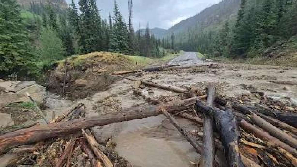 State Route 31 was closed off to drivers on Thursday due to flooding and debris on the roadway at milepost 29 in Emery County. Several major roads saw flooding, and some faced closures, Thursday afternoon in Sanpete, Emery and Carbon counties.