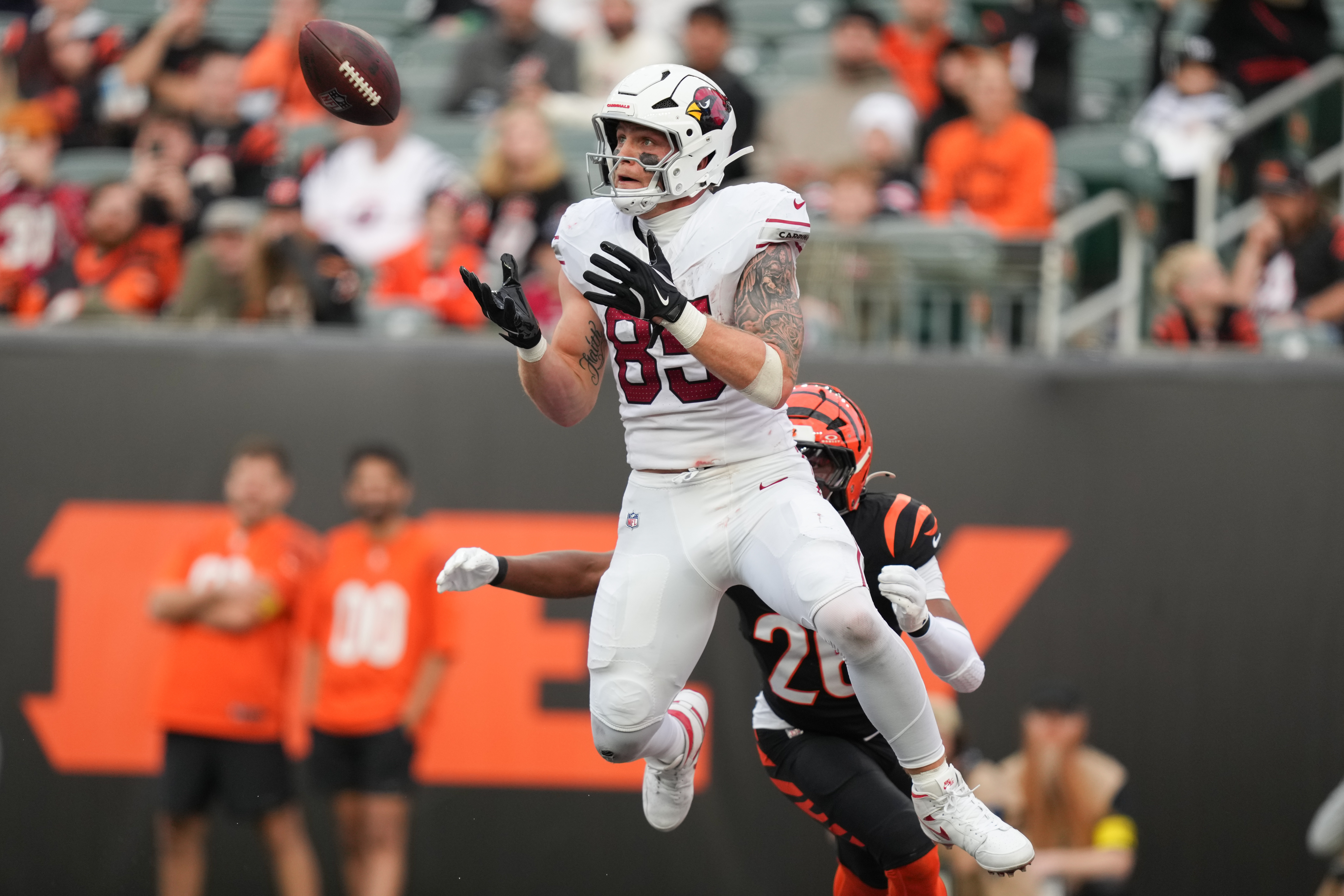 Trey McBride is voted the NFL's top tight end by an AP panel