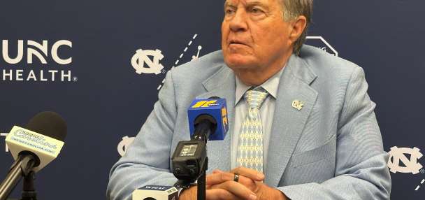 Bill Belichick's 1st college team struggled at UNC. He's hoping lessons learned lead to more success