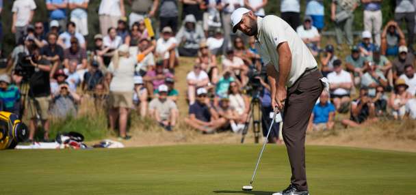 Scheffler rues missed putts but happy with his game after tee-to-green clinic at the British Open