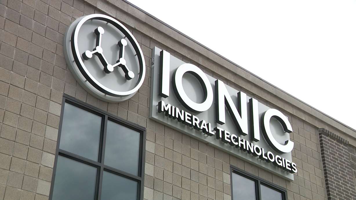 U.S. Trade Representative Jamieson Greer toured Ionic Mineral Technologies on Friday as part of a two-day visit across the state hosted by World Trade Center Utah. Ionic is getting attention from the Trump administration thanks to a major discovery in the mountains of Utah County.
