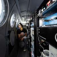 Research aircraft flying over Salt Lake City hunting for ozone