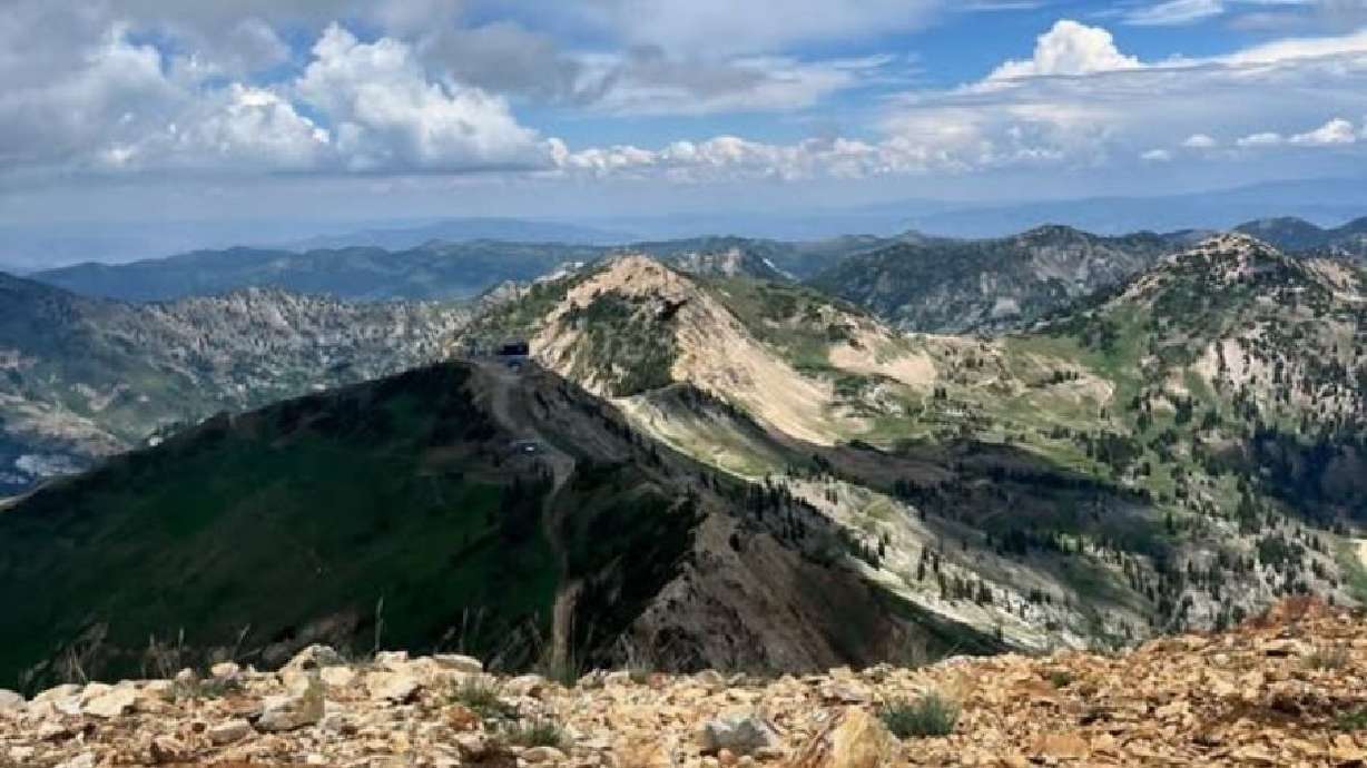 A hiker died on Saturday after being struck by lightning while hiking near American Fork Twin Peaks in Little Cottonwood Canyon.
